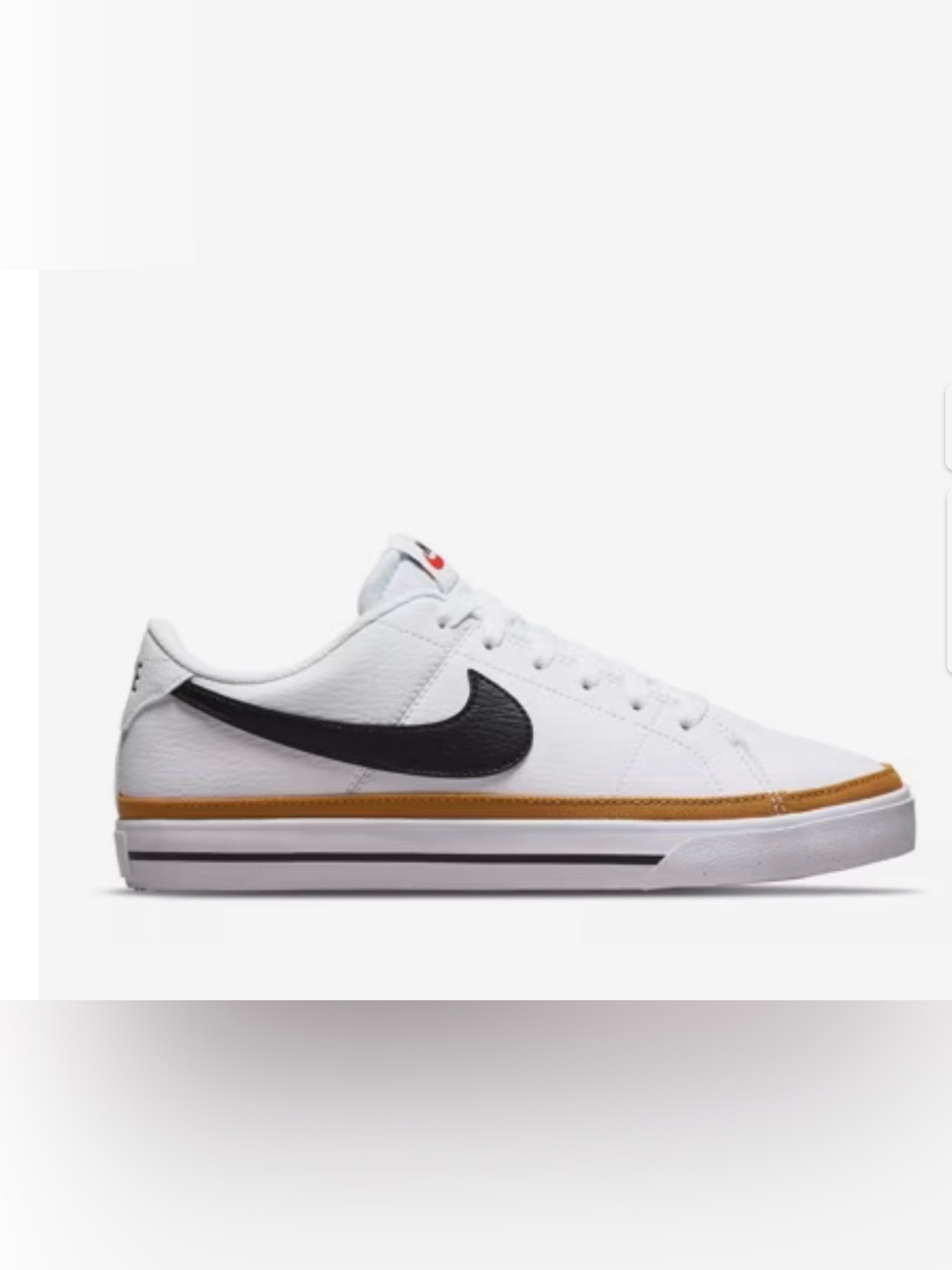 Nike legacy next nWhite Leather Low-Top Sneaker